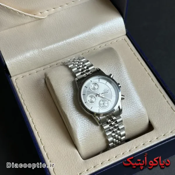 ساعت مچی زنانه اورجینال برند الگانس سه موتور کد DO 2184 - تصویر 4