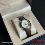 ساعت مچی زنانه اورجینال برند الگانس رویال بند چرمی DO 2250 - تصویر 4