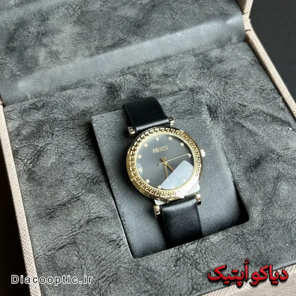 ساعت مچی زنانه برند فنسی بند چرم کد DO 2312 - تصویر 4