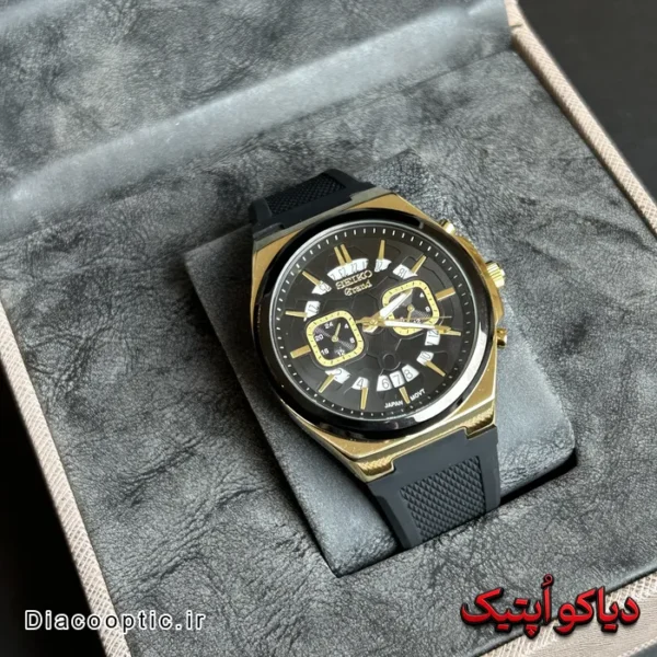 ساعت مچی مردانه اورجینال برند سیکو گرند سه موتور بند پیو کد DO 2268 - تصویر 8