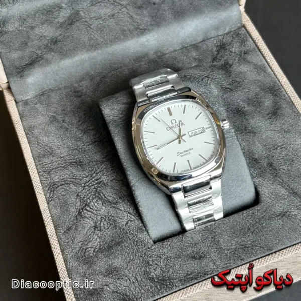ساعت مچی مردانه برند امگا سی مستر مربع کد DO 2340 - تصویر 8