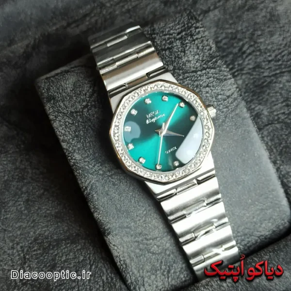 ساعت مچی زنانه اورجینال برند مگا الگانس چند ضلعی کد DO 877 - تصویر 4