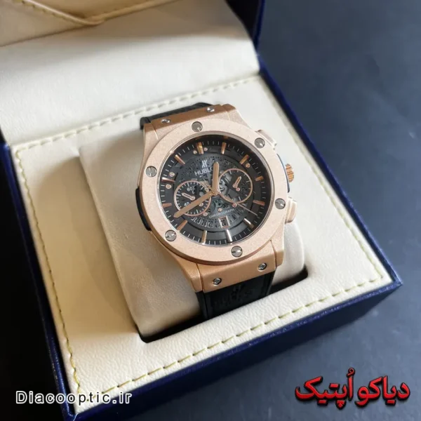 ساعت مچی مردانه برند هابلوت کهکشانی مدل DO 1884 - تصویر 3