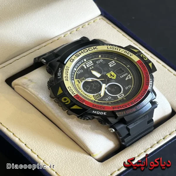 ساعت مچی مردانه برند جیشاک دو زمانه مدل DO 1932 - تصویر 3