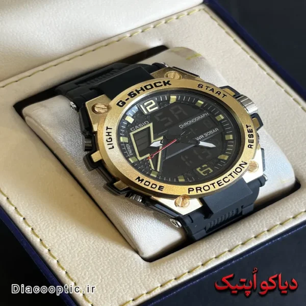 ساعت مچی مردانه برند جیشاک دیجیتالی دو زمانه مدل DO 1938 - تصویر 3