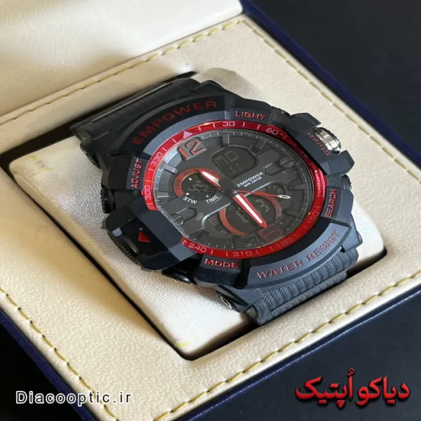 ساعت مچی مردانه برند جیشاک امپاور دو زمانه مدل DO 1941 - تصویر 3