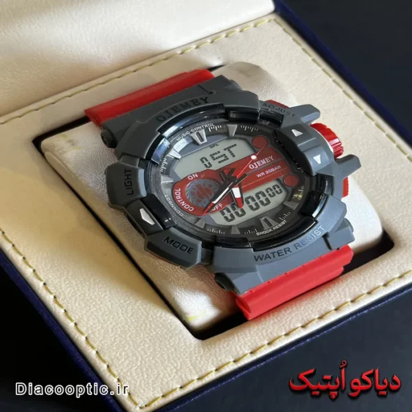 ساعت مچی مردانه برند جیشاک آوجیمی دو زمانه مدل DO 1947 - تصویر 3