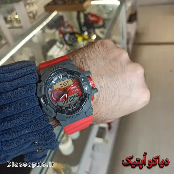 ساعت مچی مردانه برند جیشاک آوجیمی دو زمانه مدل DO 1947 - تصویر 4