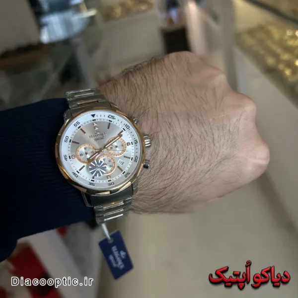 ساعت مچی مردانه اورجینال برند الگانس سه موتور کد DO 2057 - تصویر 4