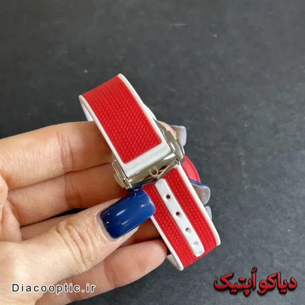 ساعت مچی اسپرت اورجینال برند امگا سواچ کد Do 2077 - تصویر 4