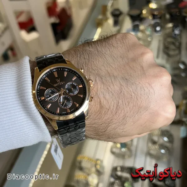 ساعت مچی مردانه اورجینال برند واتسون سه موتور کد DO 1305 - تصویر 4