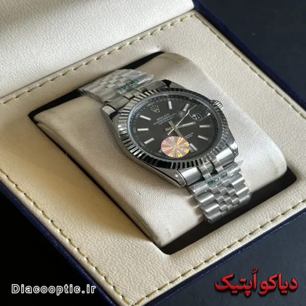 ساعت مچی اورجینال مردانه برند رولکس موتور سوئیس مدل DO 1967 - تصویر 4