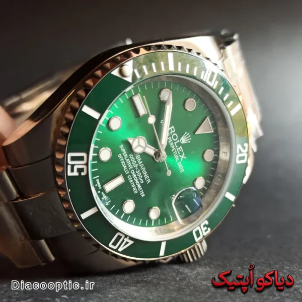 ساعت مچی اوجینال مردانه برند رولکس ساب موتور ژاپن مدل DO 1749 - تصویر 4