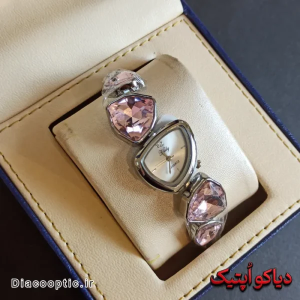 ساعت مچی زنانه برند هیدای نگین دار مدل DO 1982 - تصویر 8