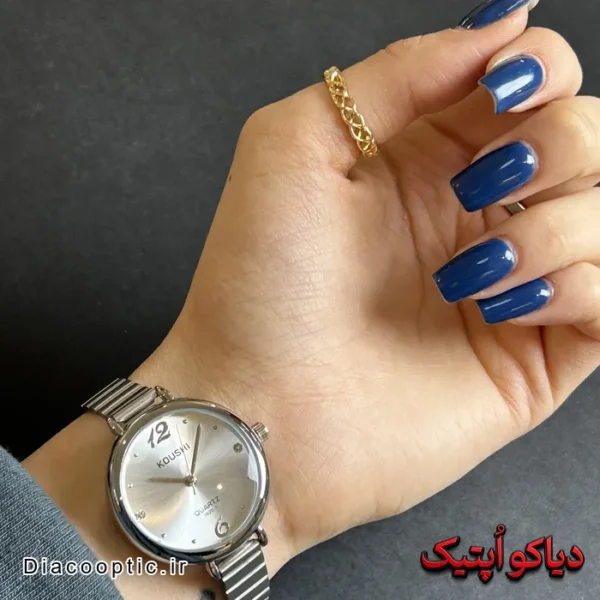 ساعت مچی زنانه برند کوشی گرد کد DO 2021 - تصویر 4