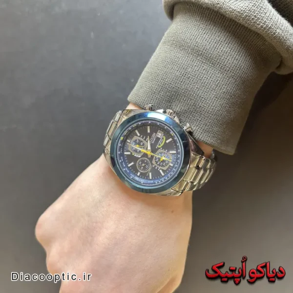 ساعت مچی مردانه برند سیتیزن سه موتور کد DO 2078 - تصویر 4