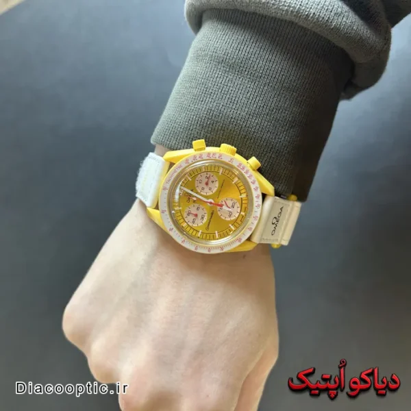 ساعت مچی مردانه اورجینال برند امگا سواچ سه موتور کد DO 2075 - تصویر 4