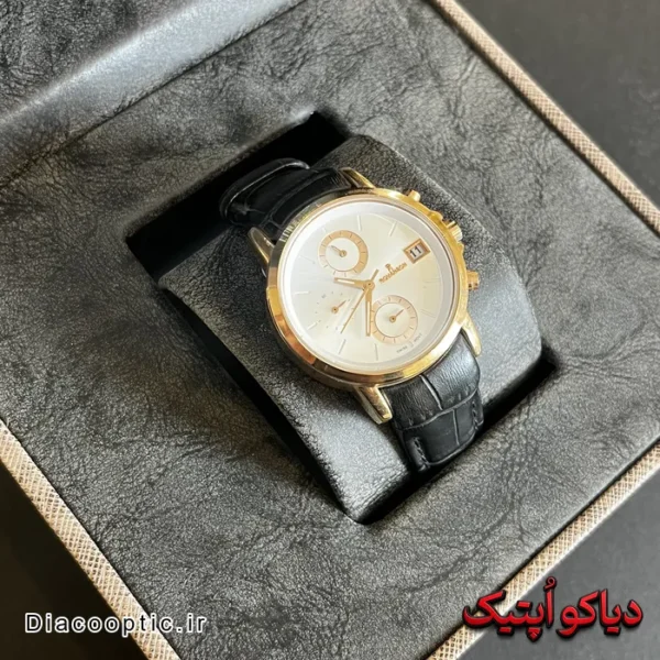 ساعت مچی زنانه برند رمانسون بند چرم مدل DO 1406 - تصویر 4