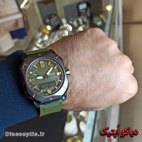 ساعت مچی مردانه دیجیتالی برند کاسیو بند پیو کد DO2139 - تصویر 5