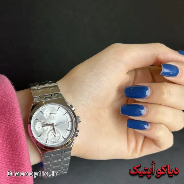 ساعت مچی زنانه اورجینال برند سیکو سه موتور کد DO 2208 - تصویر 4