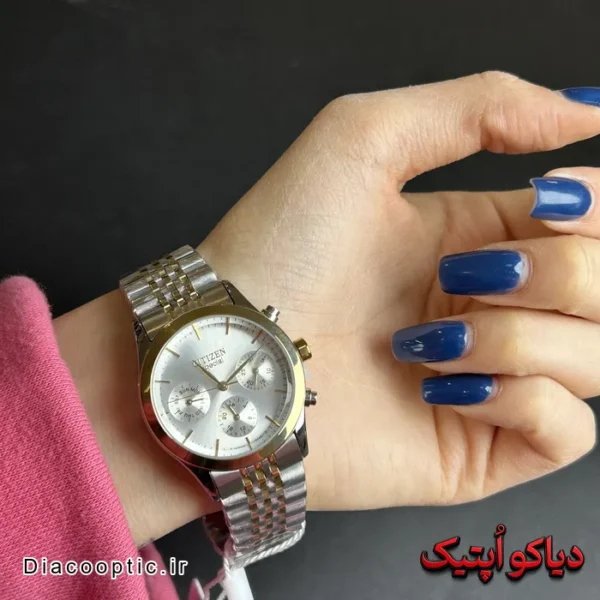 ساعت مچی زنانه اورجینال برند سیتیزن سه موتور کد DO 2210 - تصویر 4