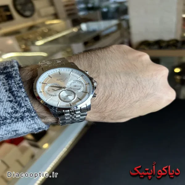 ساعت مچی مردانه اورجینال برند سیکو سه موتور کد DO 2179 - تصویر 4