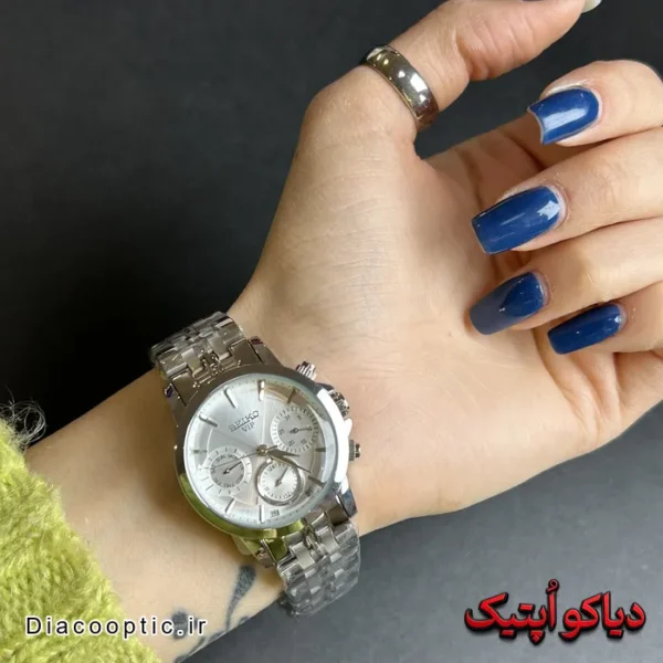 ساعت مچی زنانه اورجینال برند سیکو سه موتور کد DO 2180 - تصویر 4