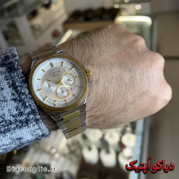 ساعت مچی مردانه برند سیتیزن ژاپنی کد DO 995 - تصویر 5