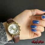 ساعت مچی زنانه اورجینال برند الگانس رویال بند چرمی کد DO 2242 - تصویر 5