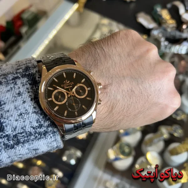 ساعت مچی مردانه اورجینال برند الگانس سه موتور کد DO 2264 - تصویر 5