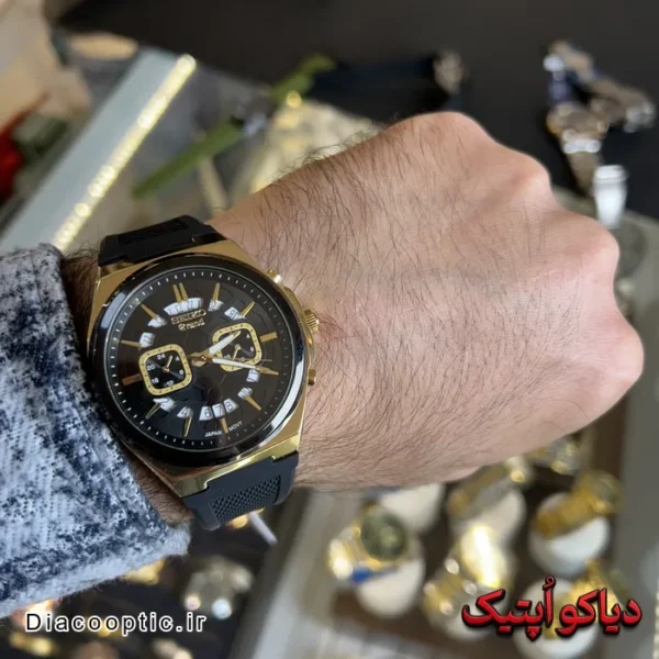 ساعت مچی مردانه اورجینال برند سیکو گرند سه موتور بند پیو کد DO 2268 - تصویر 9