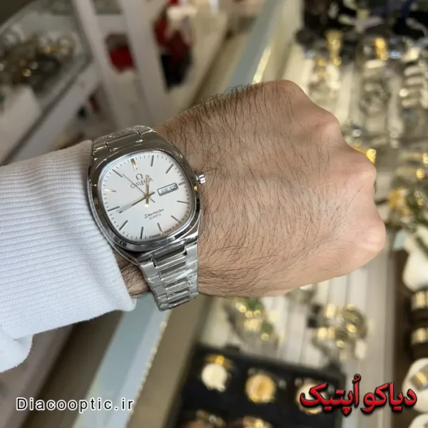 ساعت مچی مردانه برند امگا سی مستر مربع کد DO 2340 - تصویر 9