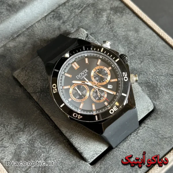 ساعت مچی مردانه برند داویکس سه موتور بند پیو کد DO 607 - تصویر 5