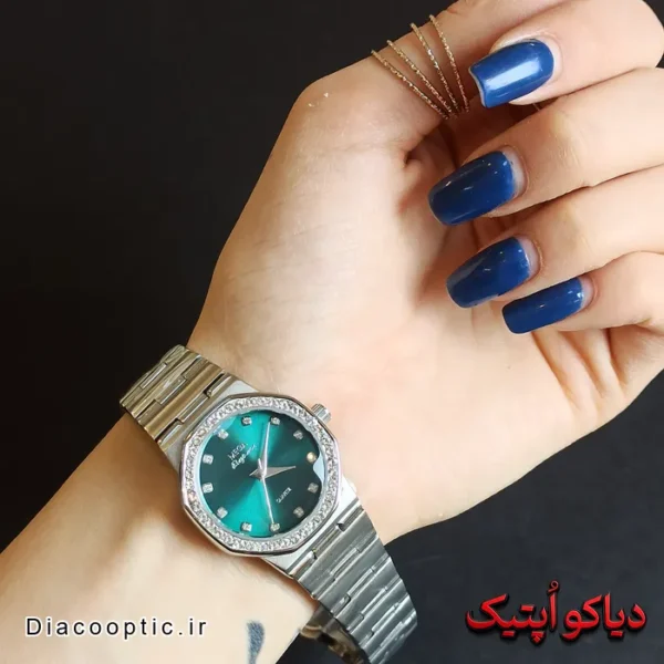 ساعت مچی زنانه اورجینال برند مگا الگانس چند ضلعی کد DO 877 - تصویر 5