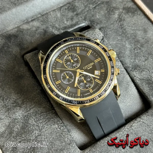 ساعت مچی مردانه اورجینال برند سیتیزن سه موتور بند پیو DO 2302 - تصویر 5