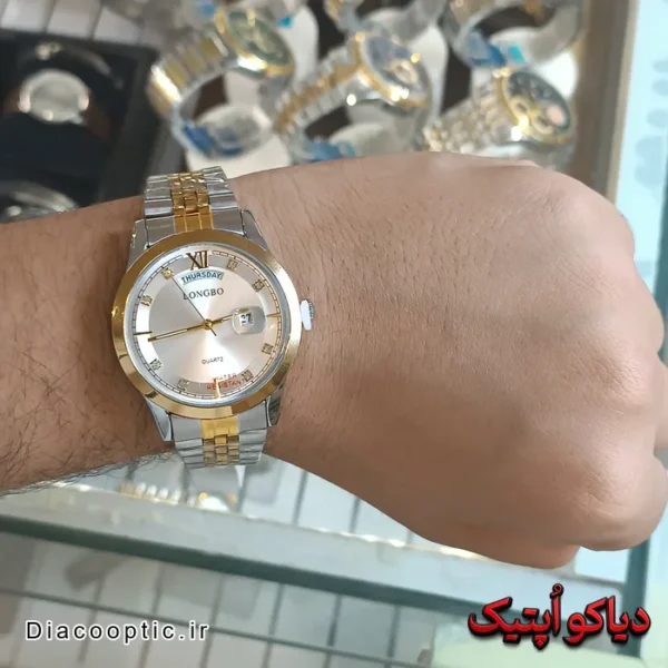 ساعت مچی مردانه برند لانگ بو دو تقویم مدلDO1813 - تصویر 4