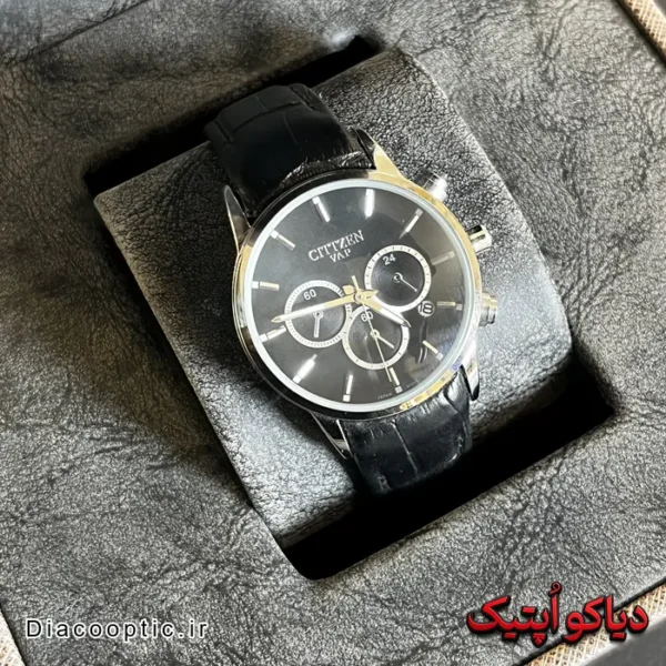 ساعت مچی زنانه برند سیتیزن بند چرم مدل DO 2000 - تصویر 4