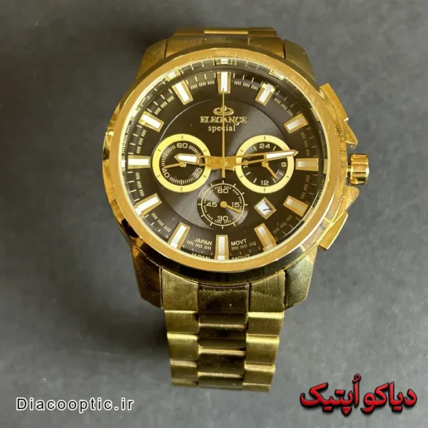 ساعت مچی مردانه اورجینال برند الگانس سه موتور کد DO 2056 - تصویر 5