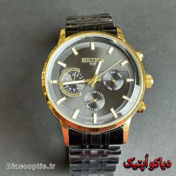 ساعت مچی مردانه اورجینال برند سیکو پلاس سه موتور کد DO 1293 - تصویر 5