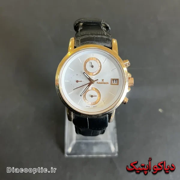 ساعت مچی زنانه برند رمانسون بند چرم مدل DO 1406 - تصویر 5