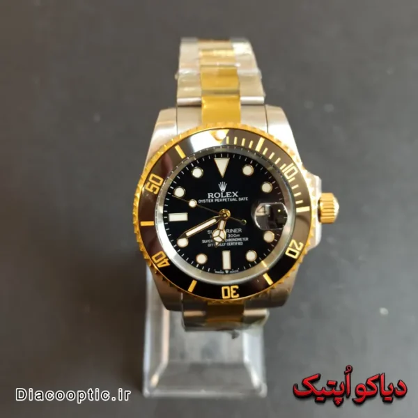 ساعت مچی اوجینال مردانه برند رولکس ساب موتور ژاپن مدل DO 1749 - تصویر 5