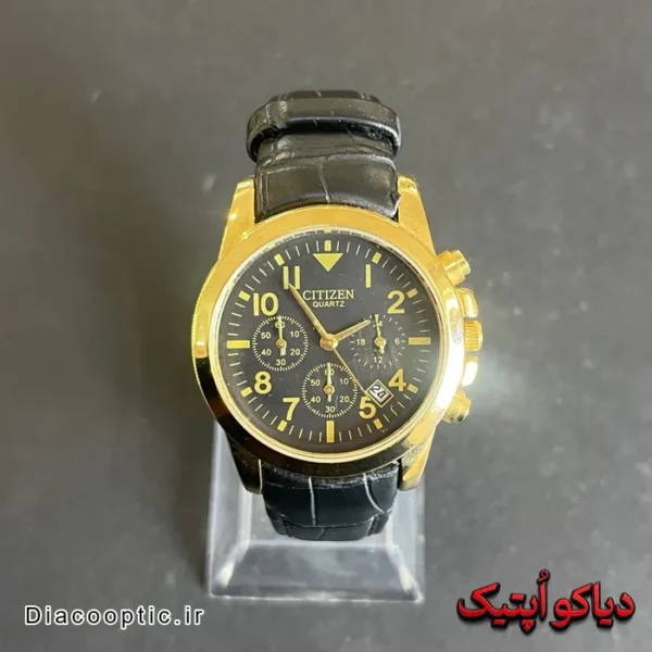 ساعت مچی زنانه برند سیتیزن بند چرم مدل DO 1417 - تصویر 5