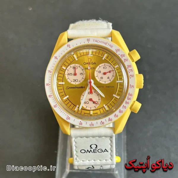 ساعت مچی مردانه اورجینال برند امگا سواچ سه موتور کد DO 2075 - تصویر 5