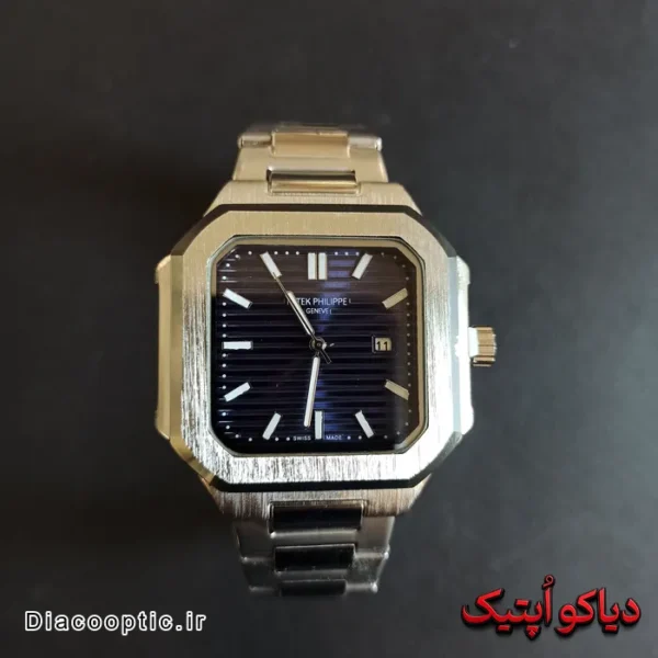 ساعت مچی مردانه برند پتک فیلیپ مربعی کد DO2134 - تصویر 5