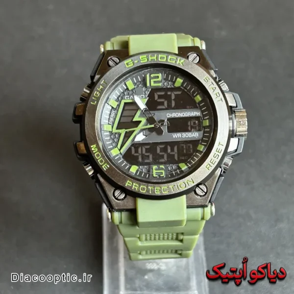 ساعت مچی مردانه برند جیشاک دو زمانه ساعقه کد DO 2148 - تصویر 6