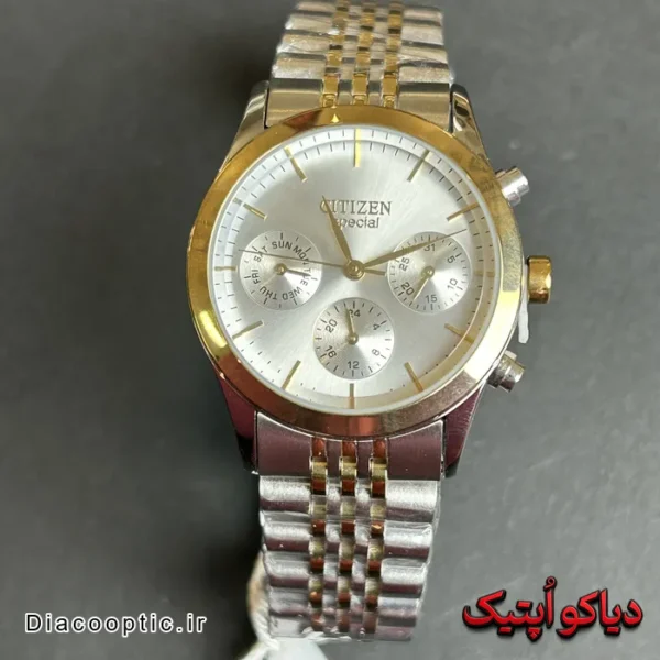 ساعت مچی زنانه اورجینال برند سیتیزن سه موتور کد DO 2210 - تصویر 5