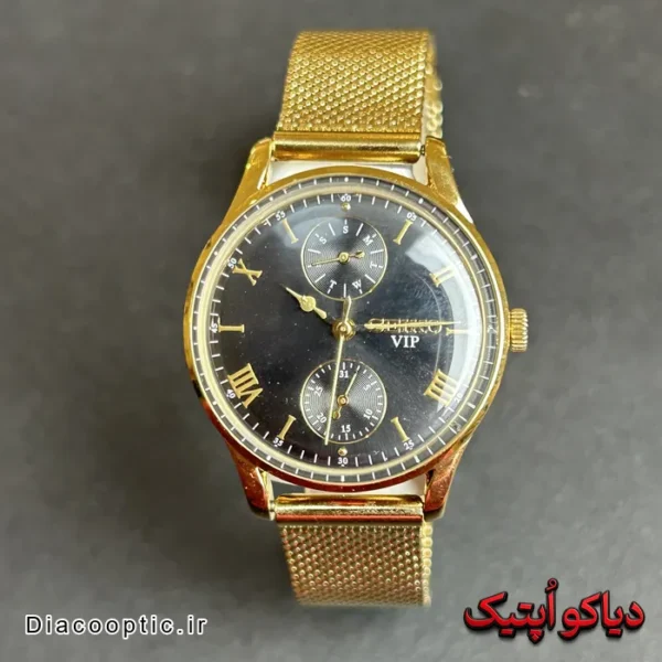 ساعت مچی زنانه اورجینال برند سیکو VIP سه موتور کد DO 2214 - تصویر 5