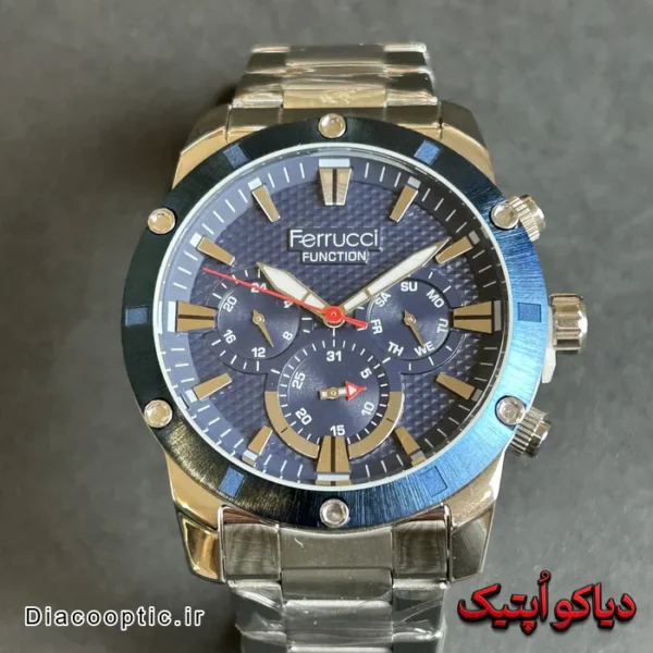 ساعت مچی مردانه اورجینال برند فروچی سه موتور کد DO 2226 - تصویر 5