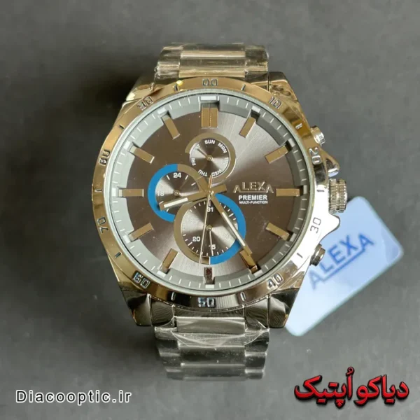ساعت مچی مردانه اورجینال برند الکسا سه موتور کد DO 2233 - تصویر 5