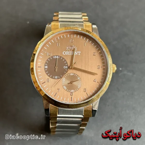 ساعت مچی مردانه ا‌ورجینال برند اورینت زیر ثانیه کد DO 1072 - تصویر 5